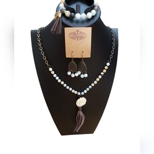 3 Piece Boho Style Jewelry set NIB